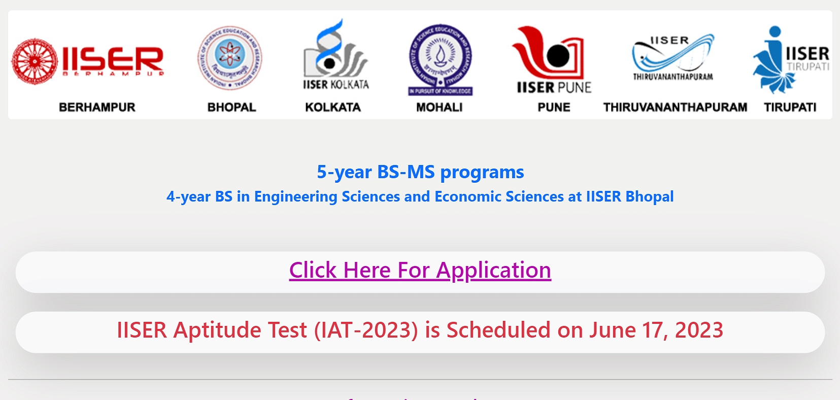 Indian Institute of Science Education and Research IISER Pune